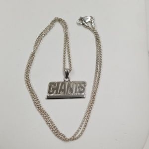 NY Giants necklace